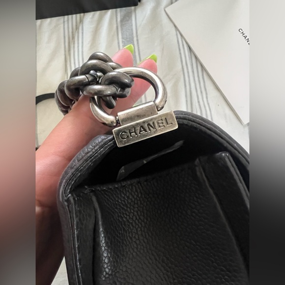 Authentic Large Paris-Dallas Chanel Whipstitch Boy Flap Bag - Picture 5 of 16